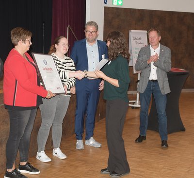 Auszeichung Bürgerbus Urkunde 