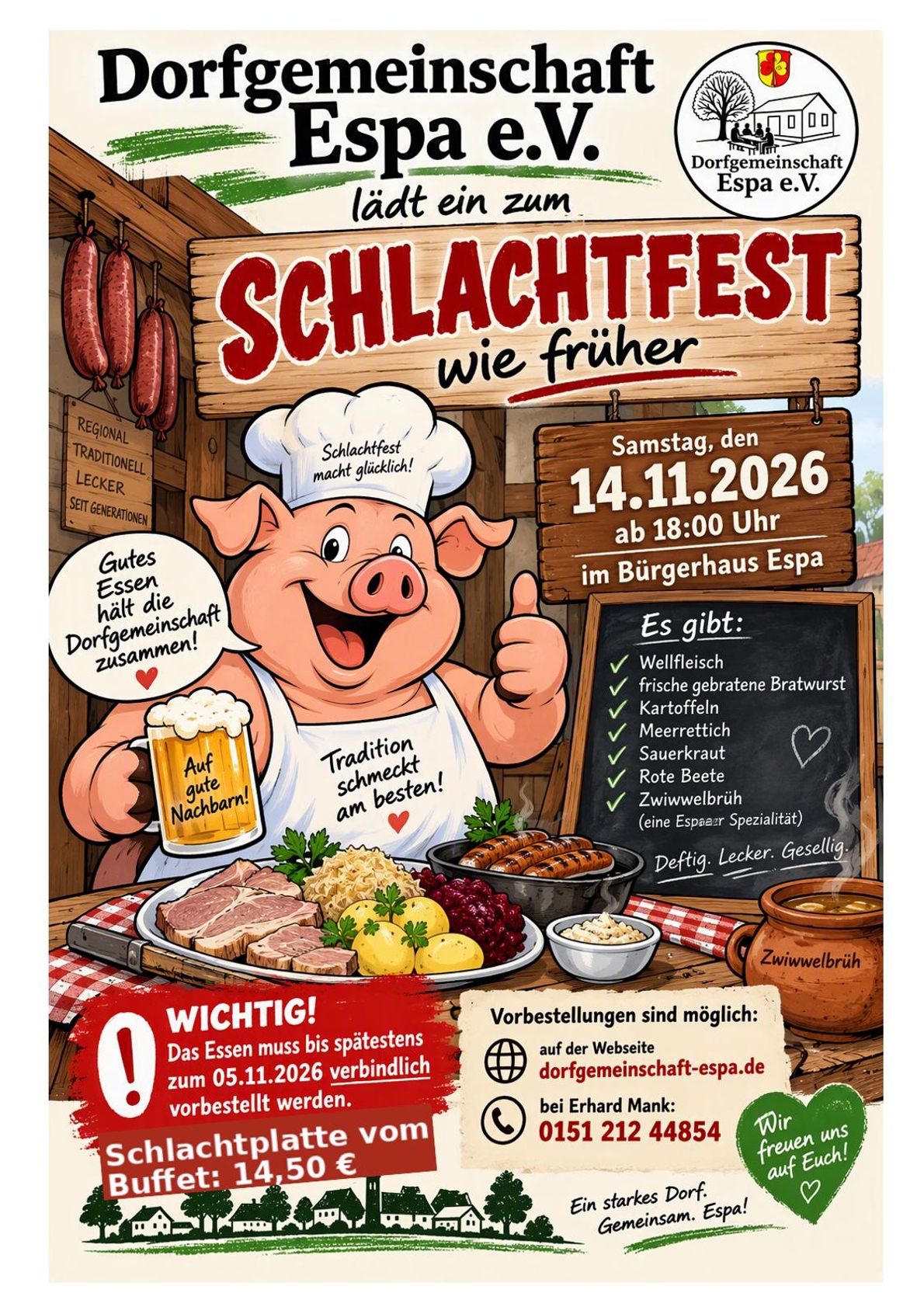 Schlachtfest Espa