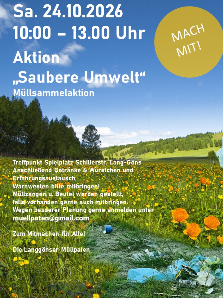 Müllsammelaktion Okt 26