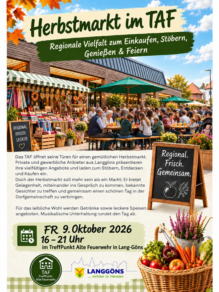 Herbstmarkt im TAF