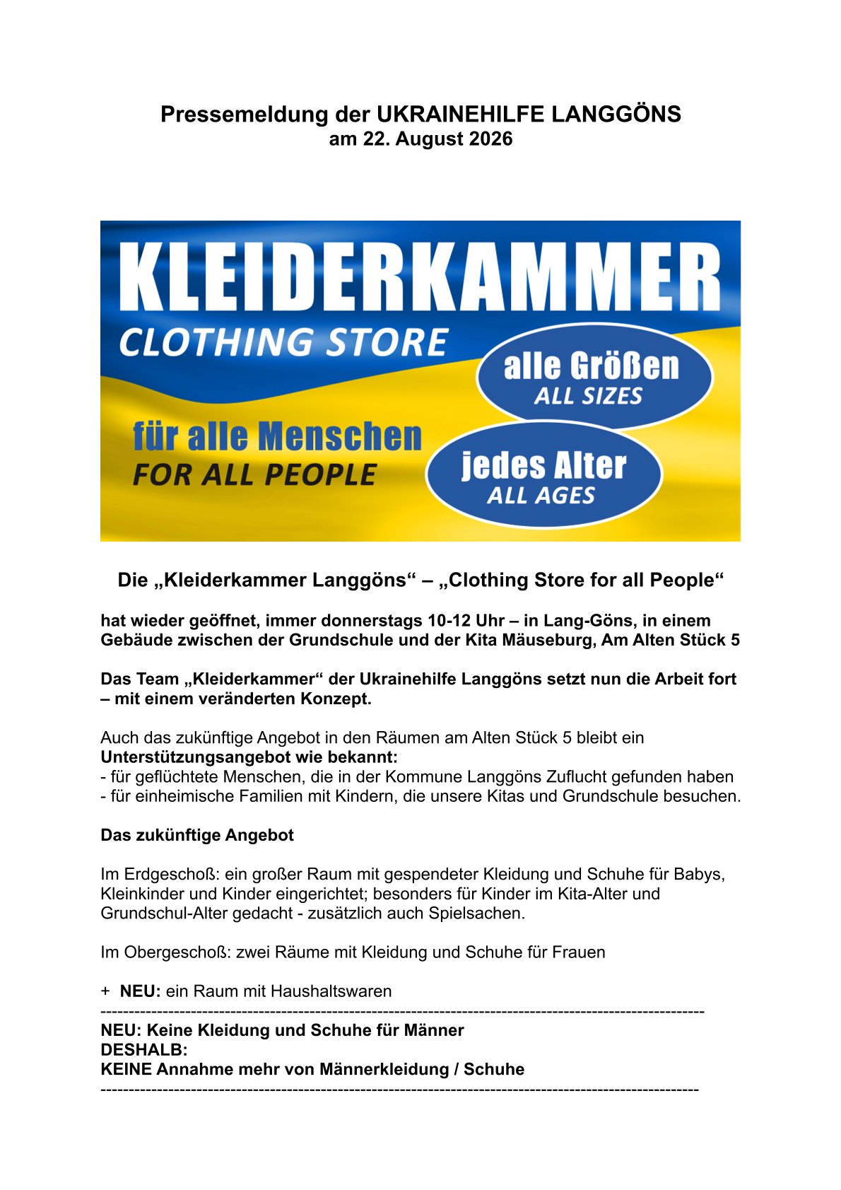 Kleiderkammer