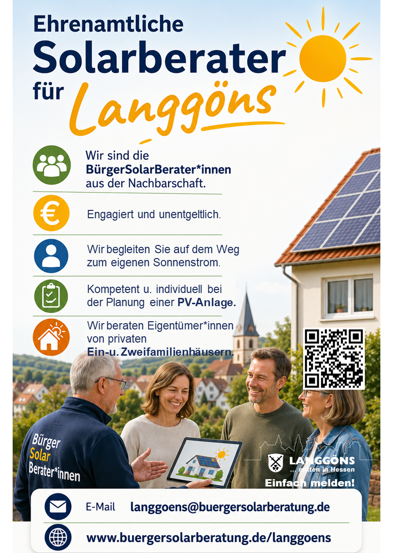 kostenlose Bürgersolarberatung