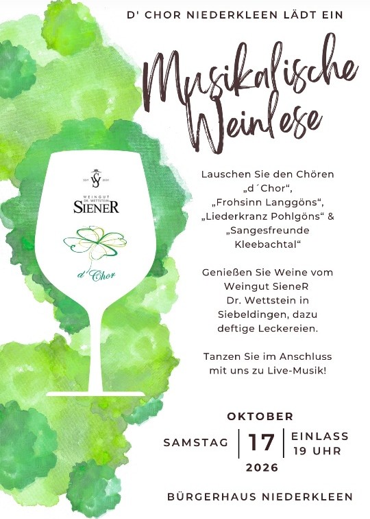 Weinlese Niederkleen